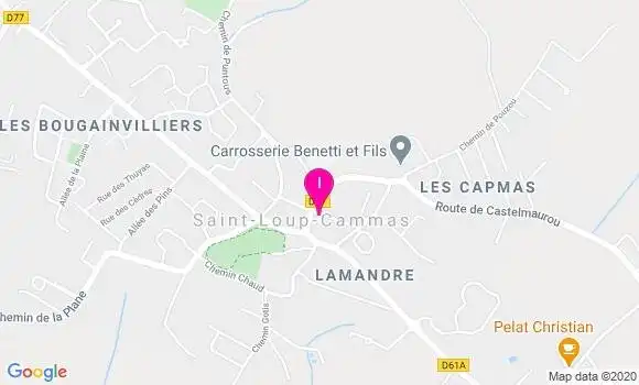 Localisation Johanna Camasses