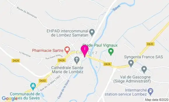 Localisation Catherine Gravier Carre