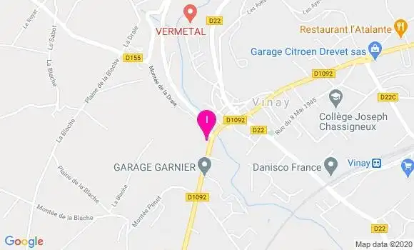 Localisation Michele Fillet Coche