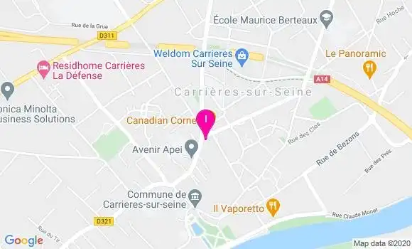 Localisation Catherine Denis