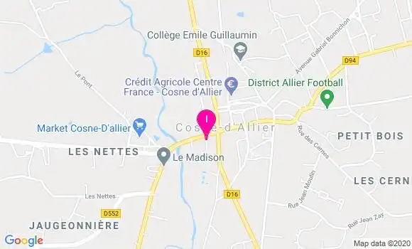 Localisation Charlene Blanc