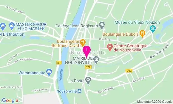 Localisation Martine Lecomte