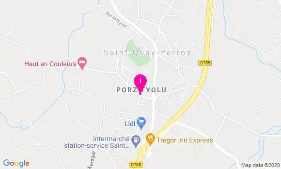 Localisation Flavie Hallet