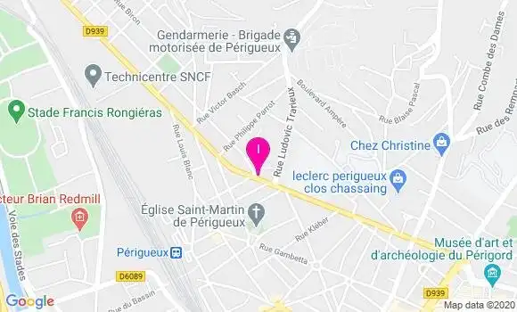 Localisation Sandrine Aubert