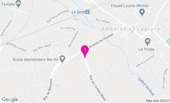 Localisation Alexandre Vion
