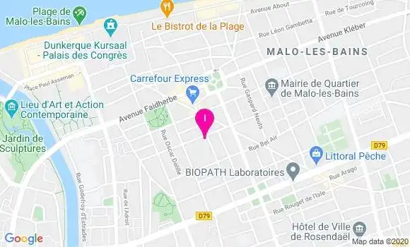 Localisation Elodie Dubuis