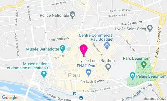 Localisation Marion Baradat