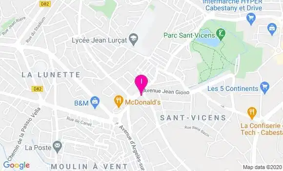 Localisation Marianne Planes