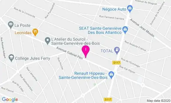 Localisation Julie Retif