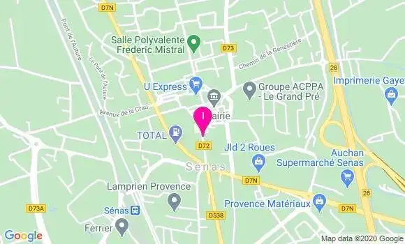 Localisation Emmanuelle Laye