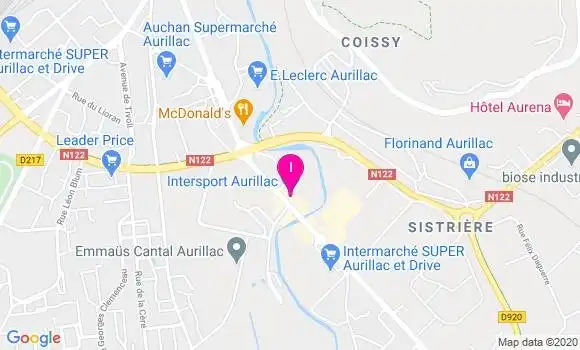 Localisation Laure Caumon
