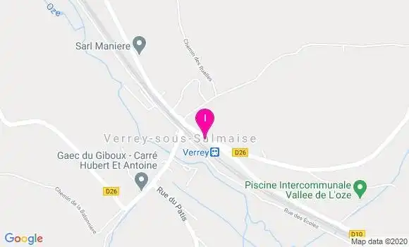 Localisation Emilie Brettner