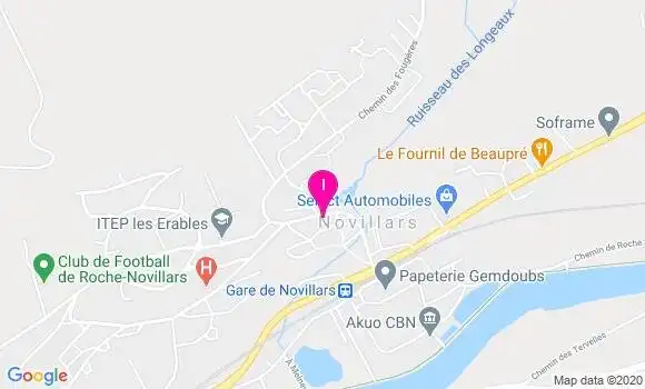Localisation Marie Claire Jeanguyot