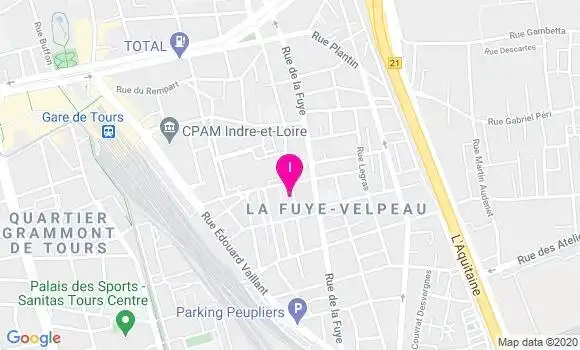 Localisation Marjorie Mariau
