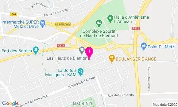 Localisation Caroline Roncari