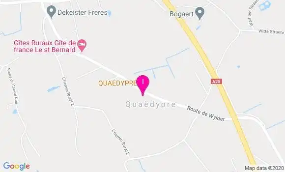 Localisation Florine Muylaert