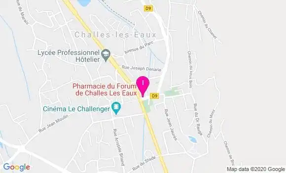 Localisation Cecile Duport