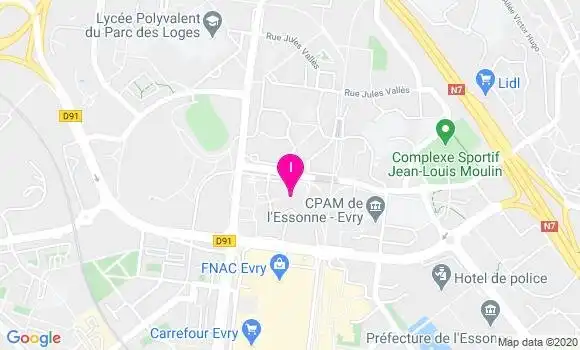 Localisation Benedicte Badiambile