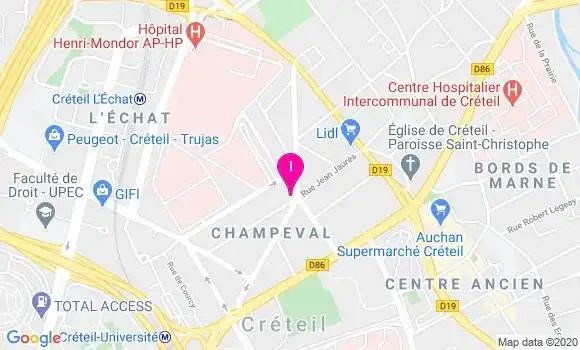 Localisation Yanice Liheouil