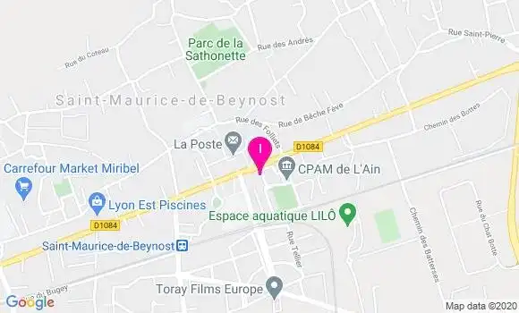 Localisation Cyril Banton