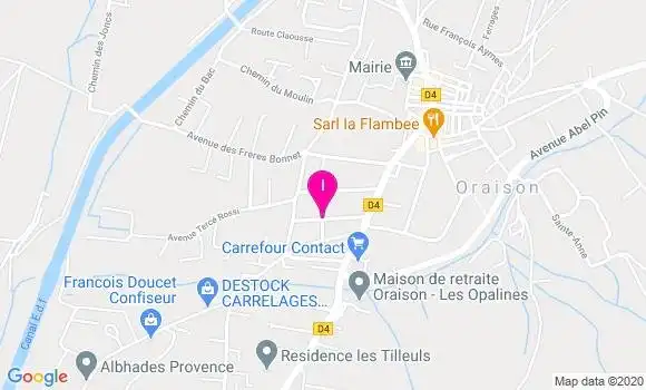 Localisation Marie Helene Labat