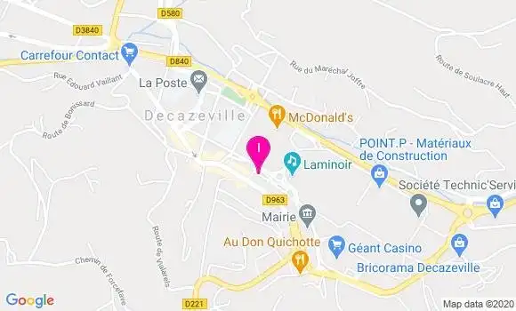 Localisation Ines Vara