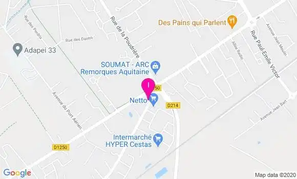 Localisation Marie Berthou