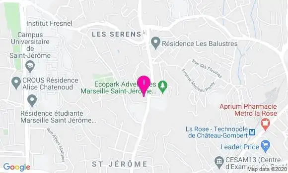 Localisation Sandrine Deaucourt