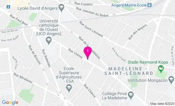 Localisation Marie Line Dupont