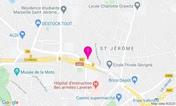 Localisation Magalie Mazzone