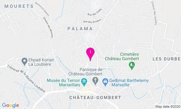 Localisation Marie Catherine Martelli