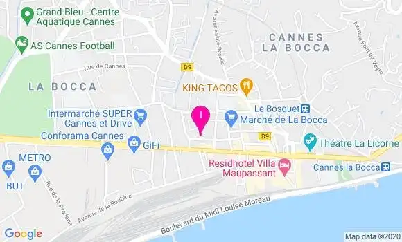 Localisation Laurene Milli