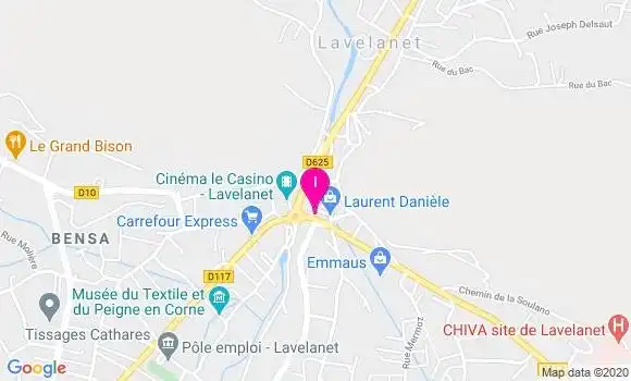 Localisation Sandrine Pons