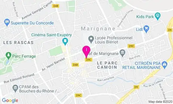 Localisation Maria Chartier