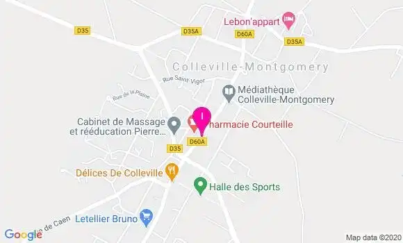 Localisation Gladys Vandewalle