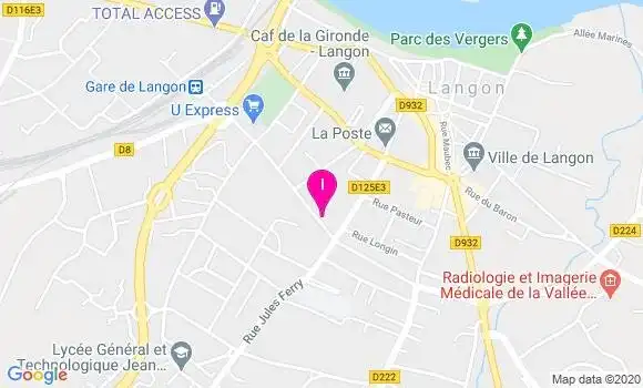 Localisation Sandra Gaudy
