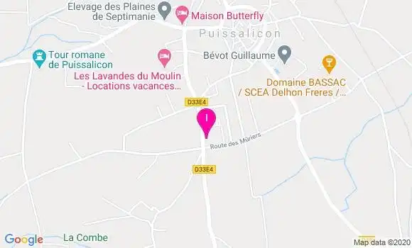 Localisation Geraldine Llop
