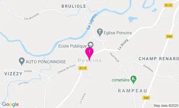 Localisation Mathilde Hostin