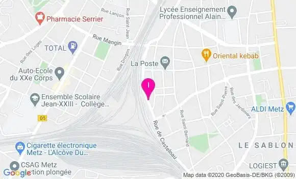 Localisation Annie Beck