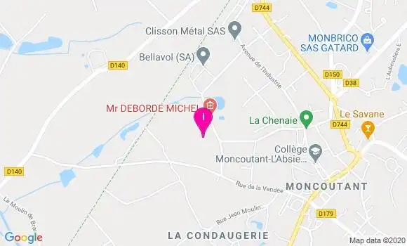 Localisation Sabrina Loiseau