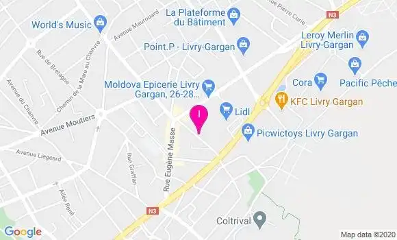 Localisation Gertrude Baka