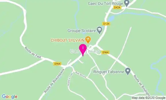 Localisation Sandie Willot