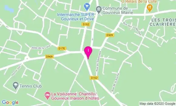Localisation Julie Hanot