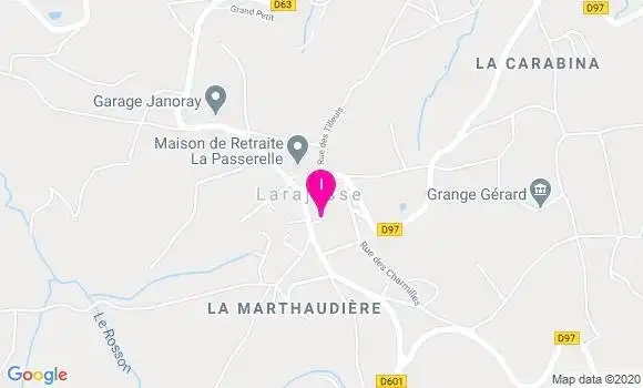 Localisation Chrystel Louis