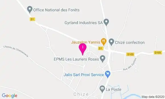 Localisation Lucie Cailly