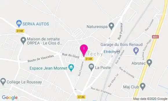 Localisation Elodie Ferrie