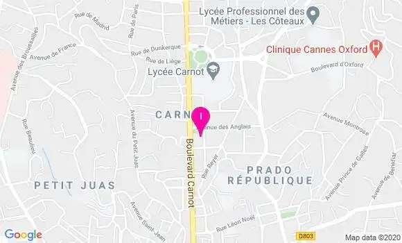 Localisation Fanny Naudeix