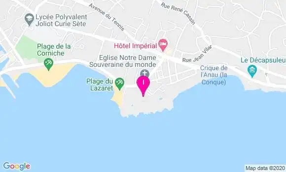 Localisation Severine Dominguez Rebarte