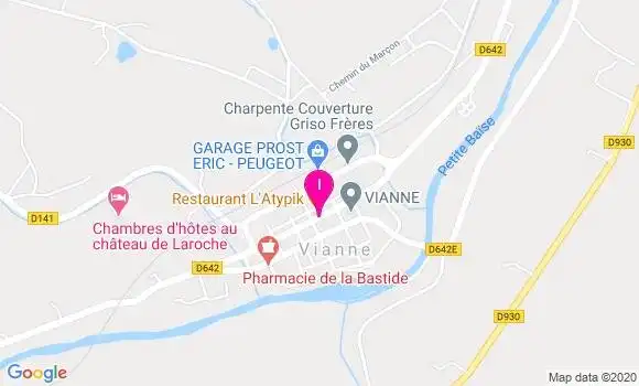 Localisation Camille Peraire