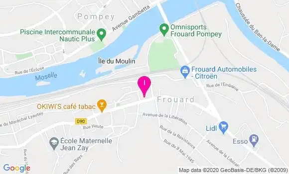 Localisation Betty Regnier